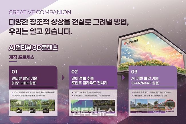 (주)슈퍼셀의 AI멀티뷰 3D 콘텐츠