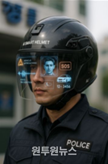 치안 스마트 헬멧