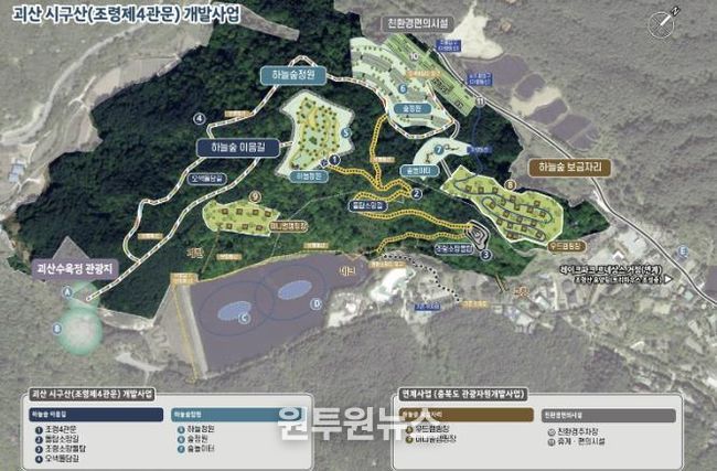 괴산 시구산(조령 제4관문) 개발사업 계획