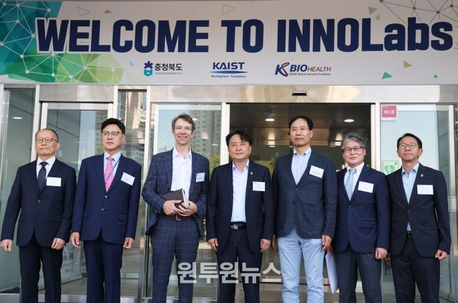 바이오랩스 대표 요하네스 오송 투어(오송첨단의료산업진흥재단 도지사)