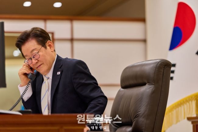 한국·프랑스 정상 통화(대통령실)