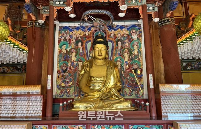 세종시 '비암사 소조아미타여래좌상' 국가보물 지정예고