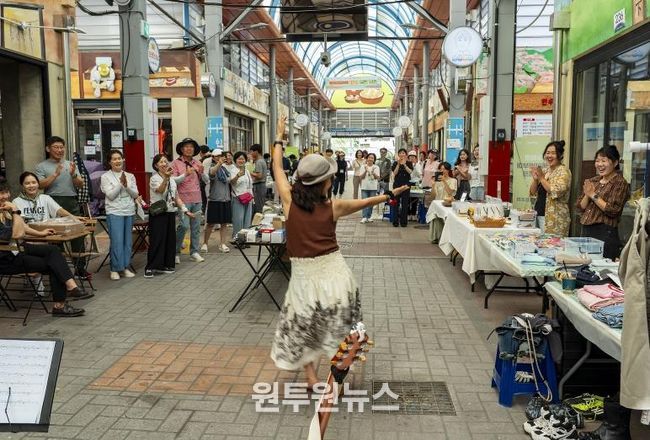 고령군 대가야전통시장 플리마켓 운영