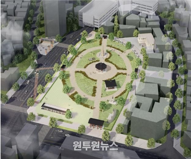 탑골공원 개선사업 조감도
