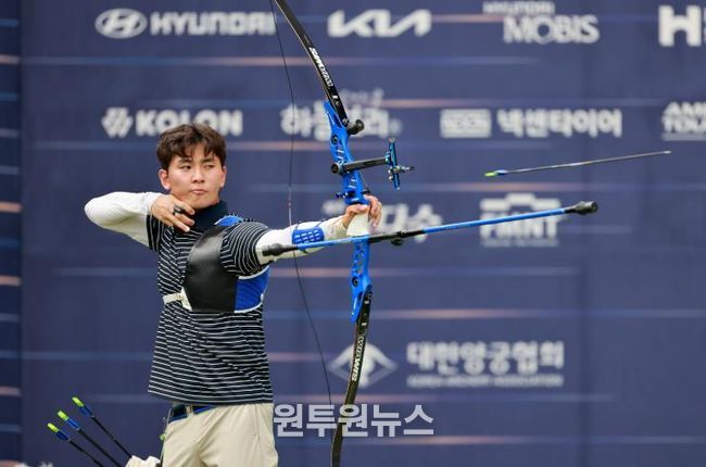 김제덕(예천군청) 선수, 제57회 전국 남녀 양궁 종합선수권대회 리커브 우승!
