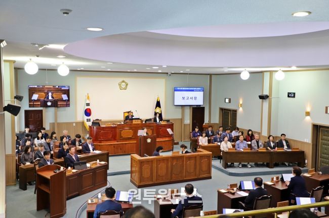 제314회 임시회 제2차 본회의_전경