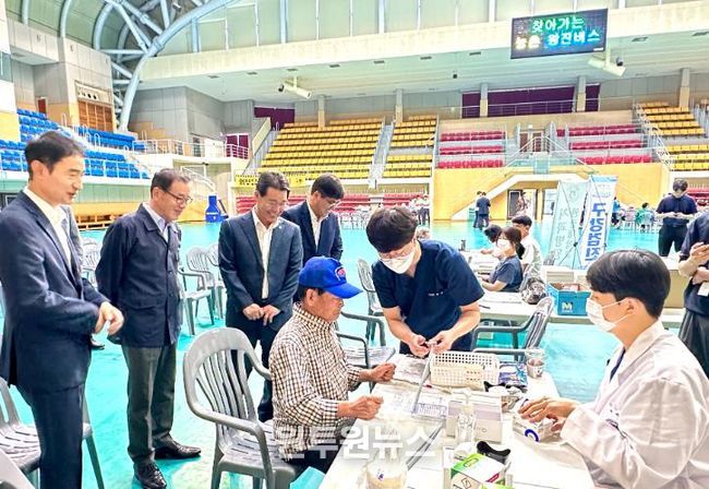 부안군, 찾아가는 농촌왕진버스 운영