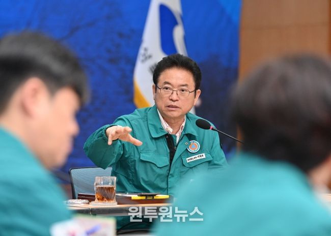 이철우 도지사 산불피해복구 대책본부회의