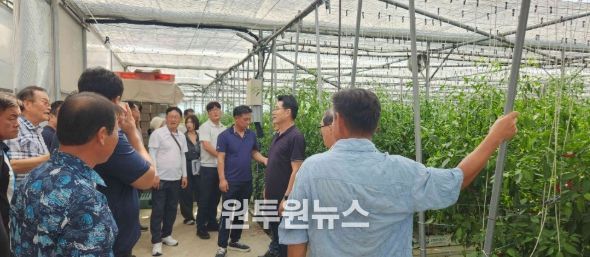 장흥군, 농업인대학 스마트농업 현장견학 “미래농업 선도”