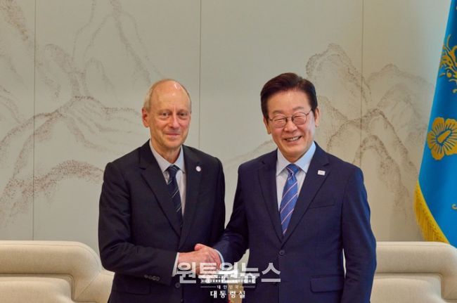 마이클 샌델 교수 접견(대통령실)