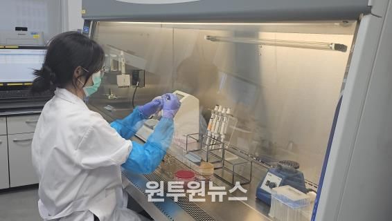 비상대응체계 관련 사진-식중독 검사사진