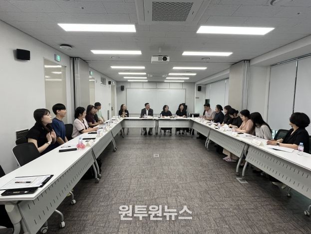 도전! 꿈 성취 교육감 인증제 운영 회의모습