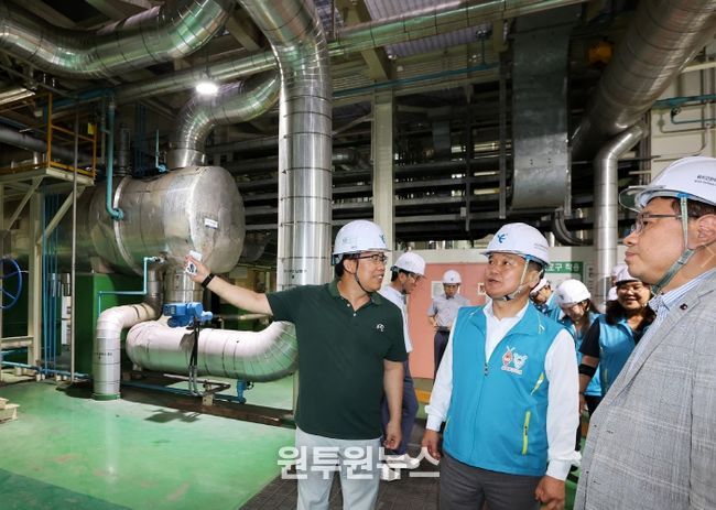 ‘위드인천에너지㈜’기업 현장 방문