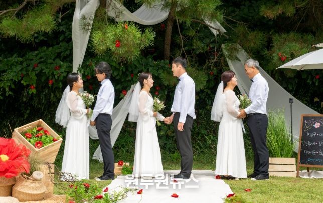 거제 지심도에서 리마인드 웨딩