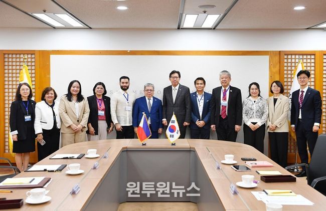 박형준 부산시장, 필리핀 무역사절단 접견… 무역·투자 협력 확대 논의