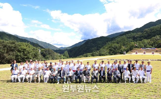 함양 지덕정 개장기념 4개군 궁도대회 성료