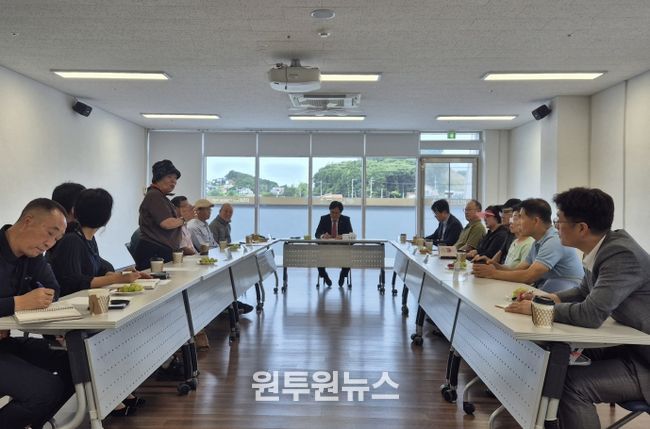 강화군시설관리공단, 노인문화센터 어르신들과 간담회 개최