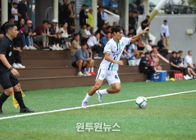 남양주시민축구단, 서울중랑축구단 상대로 2-1 극적 승리…리그 1위 수성