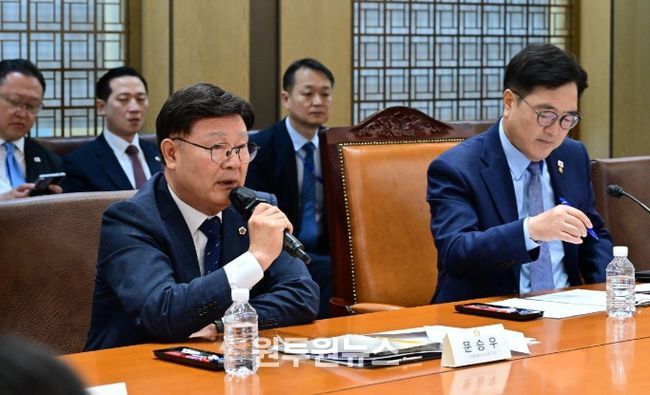 문승우 의장, 우원식 국회의장 만나 전북 현안 해결 지원 요청