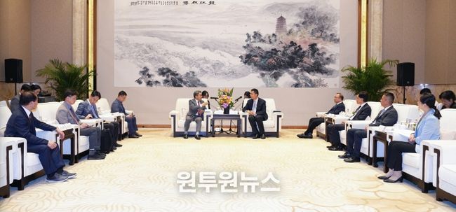 중국(루산 저장성 부성장 면담)