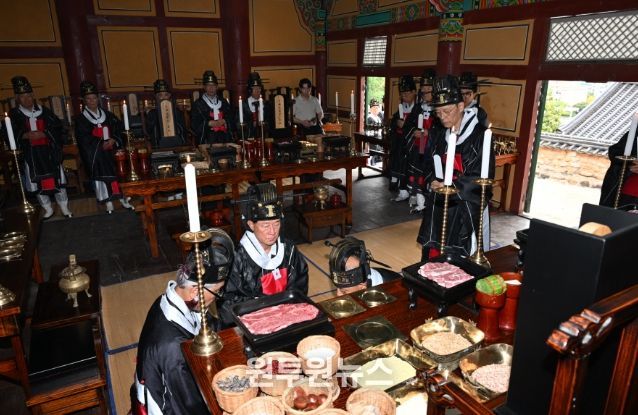 기장군 기장향교, 석전대제 봉행…전통 계승의 장 펼쳐져