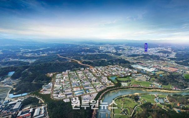 영주 첨단베어링 국가산업단지 조감도