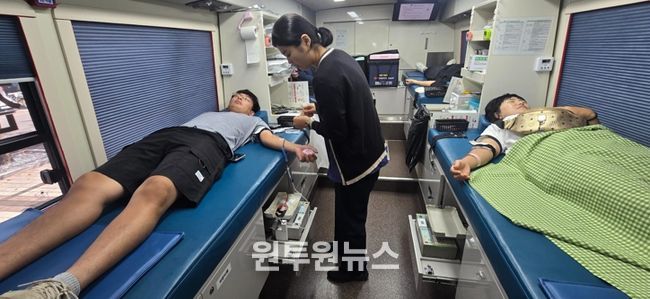 나눔과 배려의 현장, 남해군 헌혈 캠페인