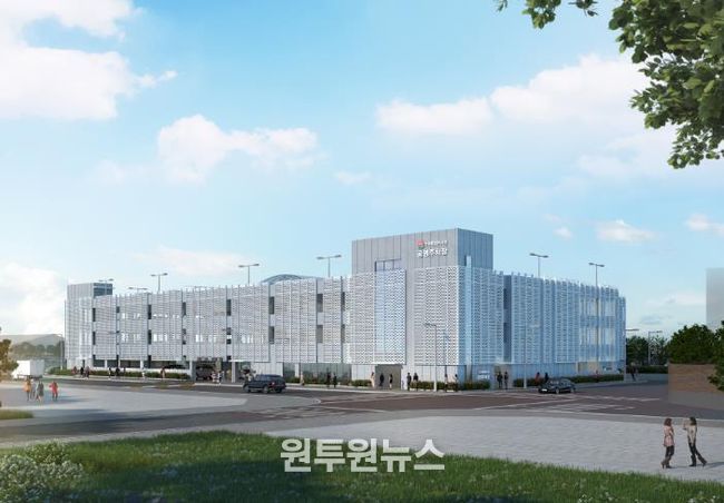 인천종합어시장 공영주차장 조감도