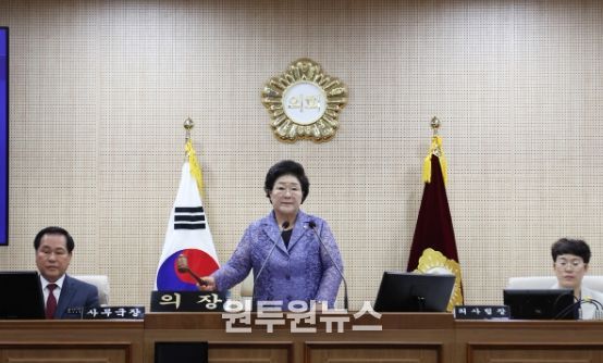 제239회 통영시의회 임시회 폐회