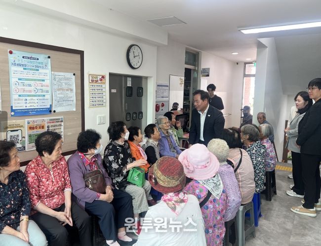 추석맞이 전통시장 장보기․복지시설 위문