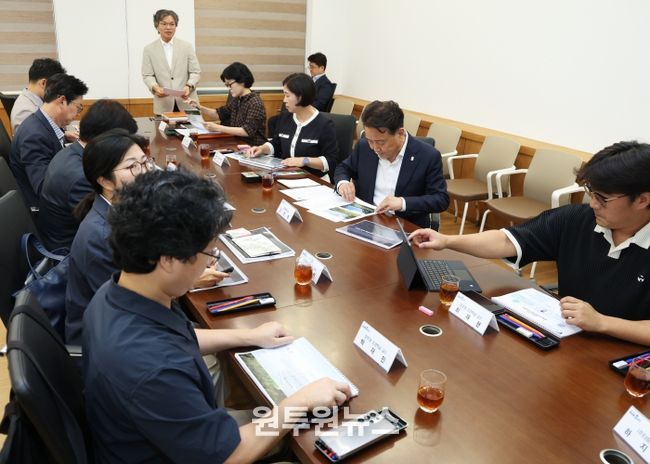 충북도, 정원문화 활성화 종합계획 수립 용역 최종보고회 개최