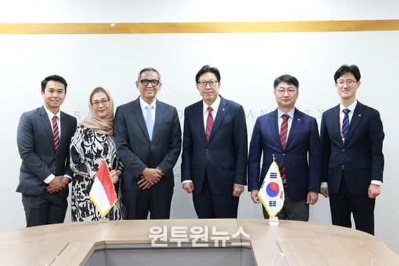 박형준 시장, 주한 인도네시아 대사 접견