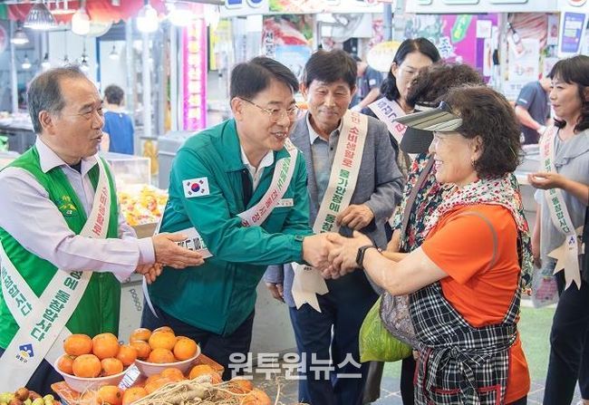 부산시 금정구, 전통시장 현장방문 및 이용 캠페인 개최