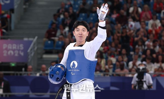 춘천시 장애인태권도 선수 주정훈(패럴림픽 메달리스트)