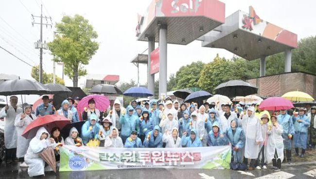 한국자유총연맹 동두천시지회, 신천 하천 정화 활동 실시