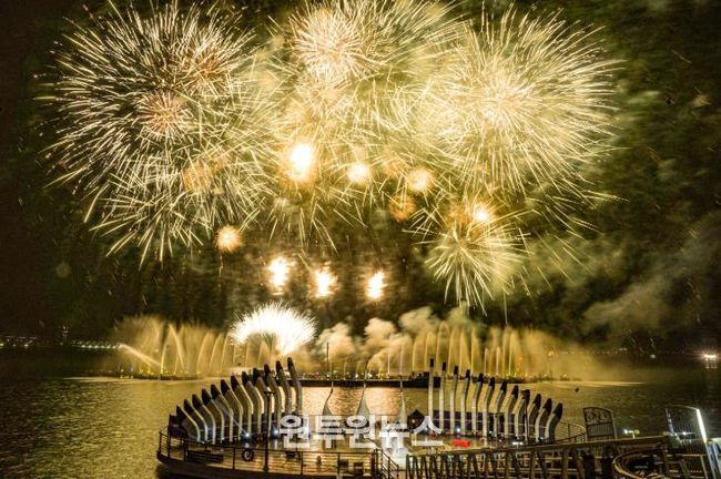 해상W쇼 관련 사진