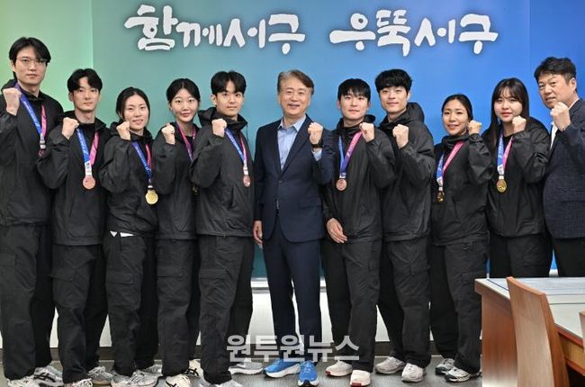 광주광역시 서구청 펜싱팀, 전국체육대회서 메달 석권