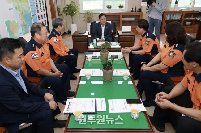 추석맞이 기관방문 격려(서부소방서)