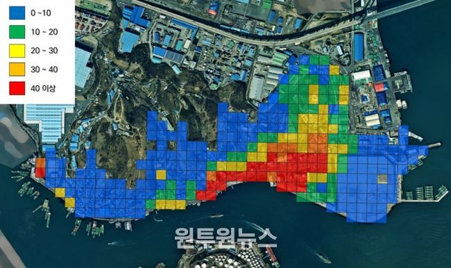 장생포 수국페스티벌, 4년 연속 최고 기록 갱신(축제기간 방문인구 현황)