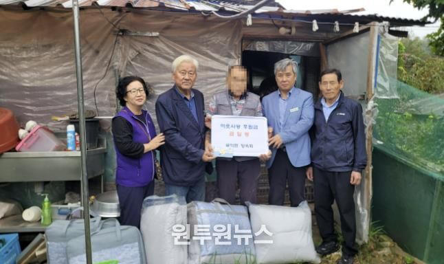 가평군 설악면향육회, 추석맞이 취약계층 지원