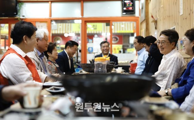 파주문산자유시장 방문