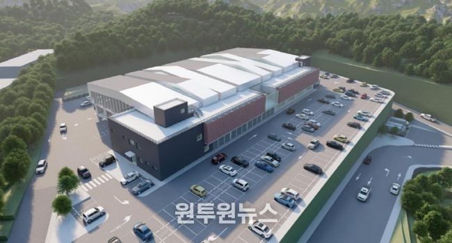 시설현대화사업 신축동 조감도