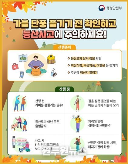 등산사고 예방요령