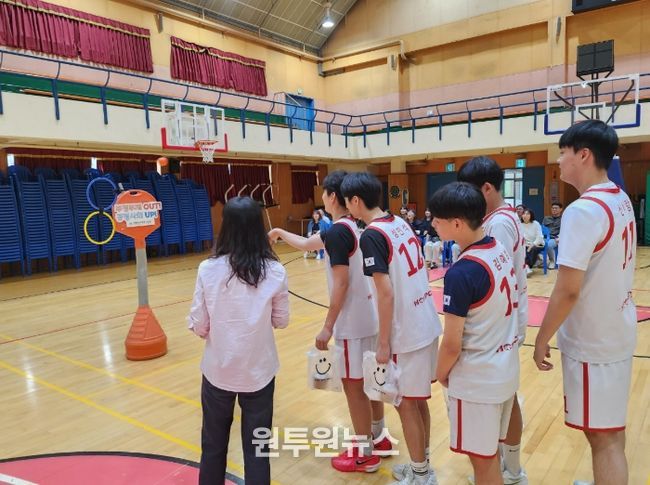 인천안남중학교와 함께하는 북부 청렴문화 체험 행사