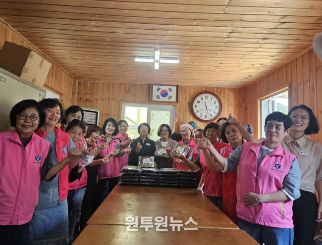 양평군 지평면 생활개선회, 정성 가득한 모둠전 나눔