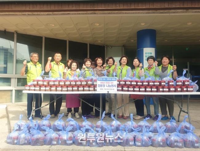 평택시 원평동 지역사회보장협의체, '마음과 정성을 담은 전통 장 프로젝트' 나눔 행사