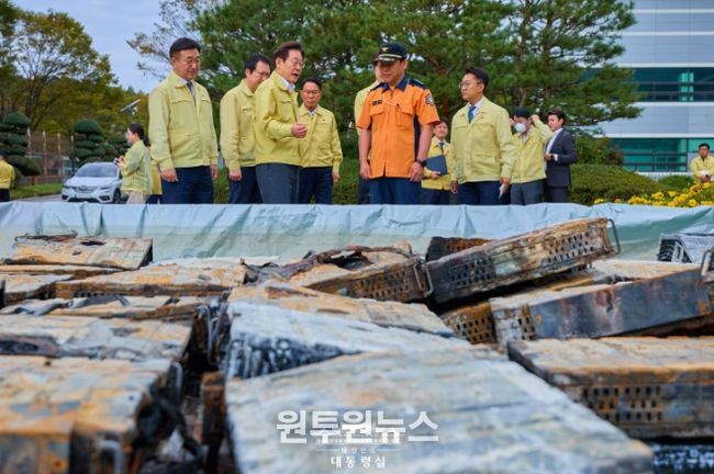 국가정보자원관리원 현장 방문(대통령실)