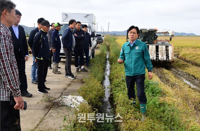 강화군, 가을장마에 농작물 피해 최소화 총력… 군정 설명회‧체육대회 잠정 연기