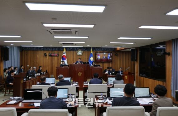 제287회 울진군의회 임시회 개회!