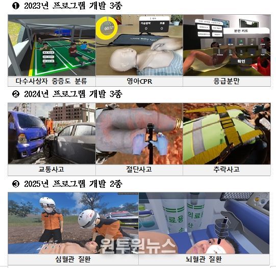 VR 프로그램(8종)